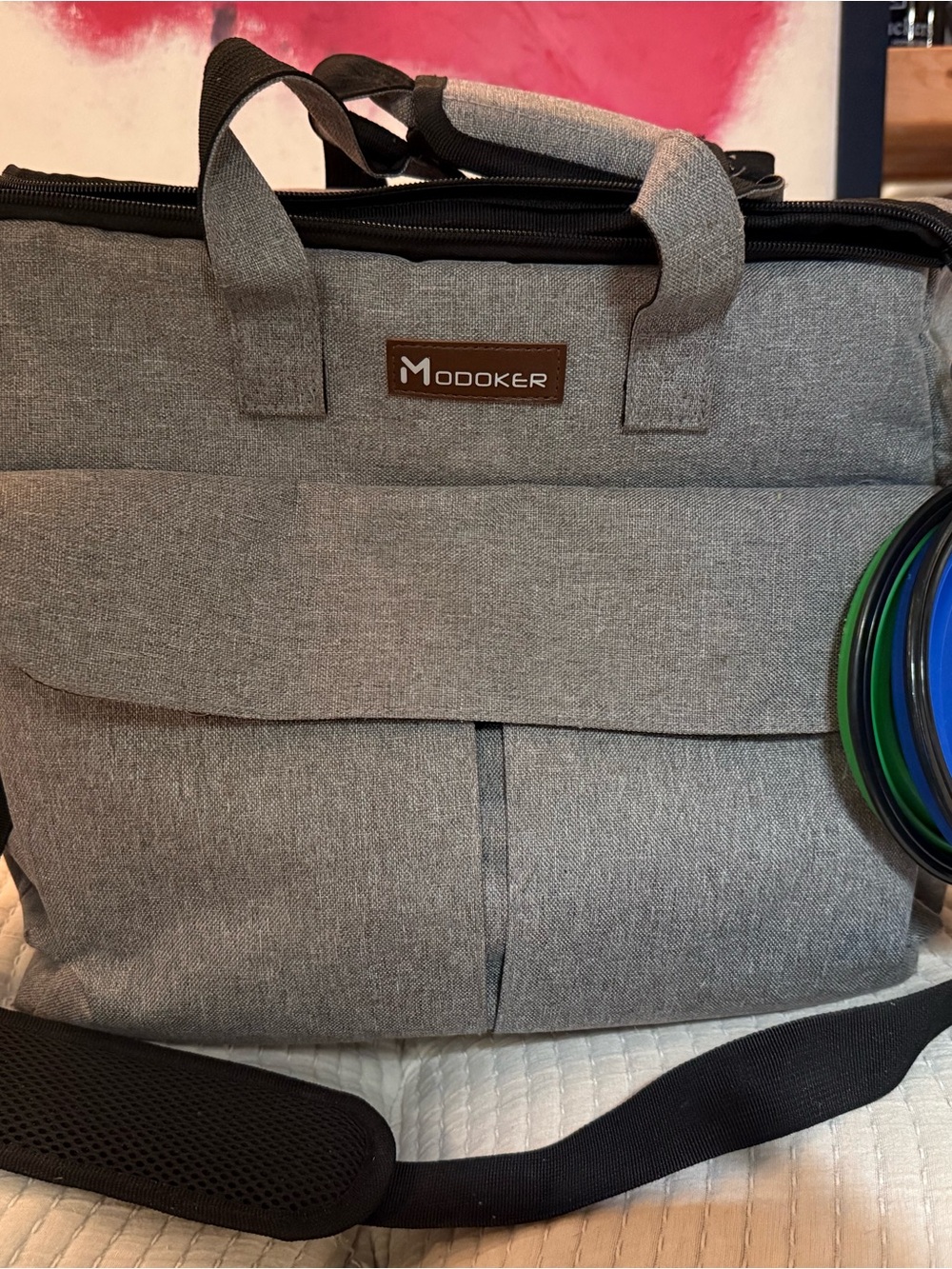 Gray Dog Travel Bag - Smart Carry On